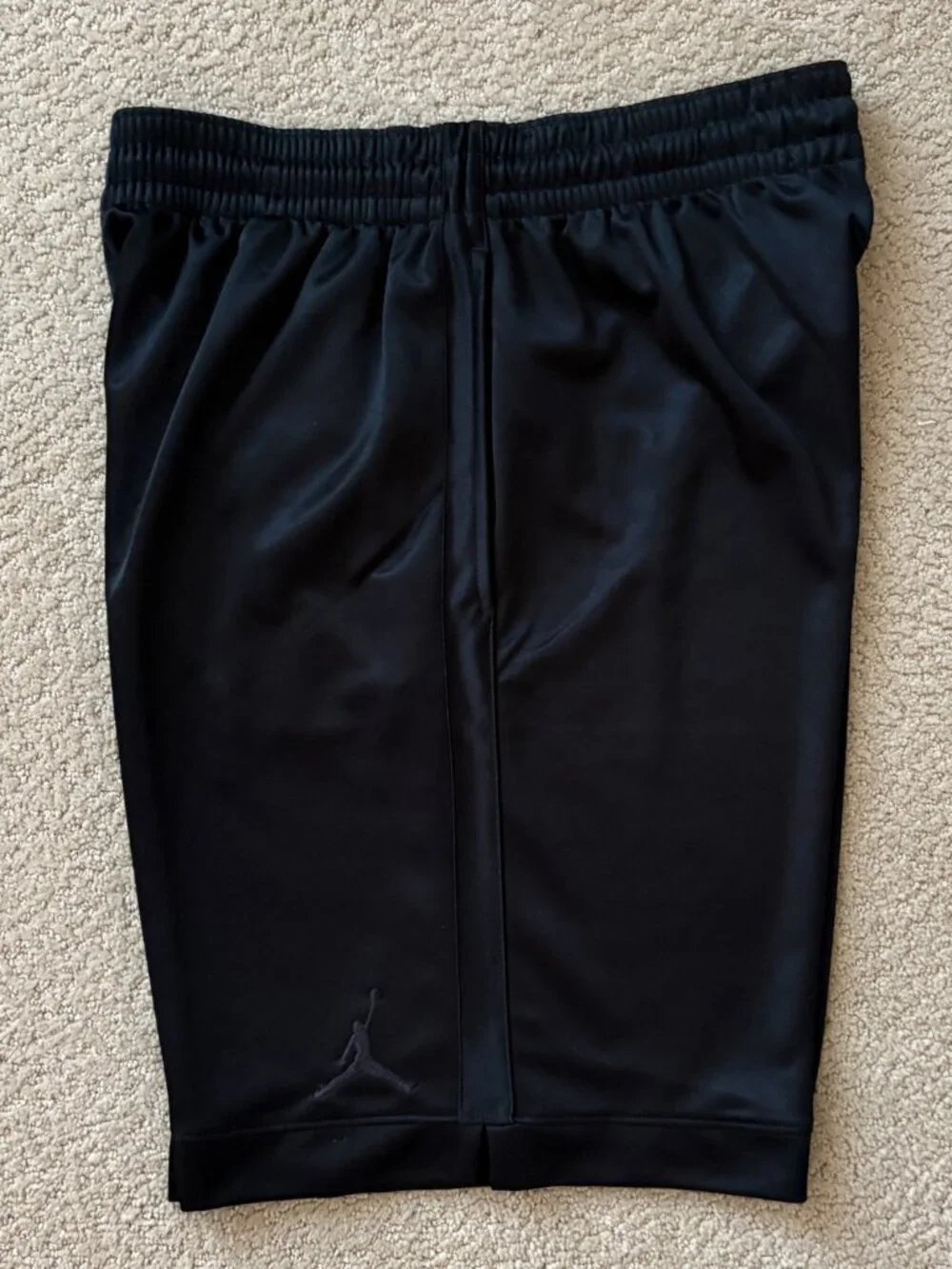 Nike Air Jordan Shimmer Basketball Shorts 2020 Medium Black On Black AJ1122 011